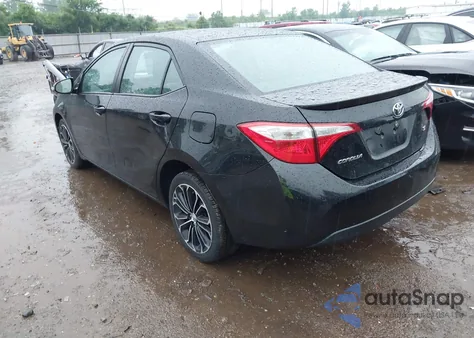 2015 Toyota Corolla S Plus z USA, uszkodzony, nr VIN 2T1BURHE9FC399992